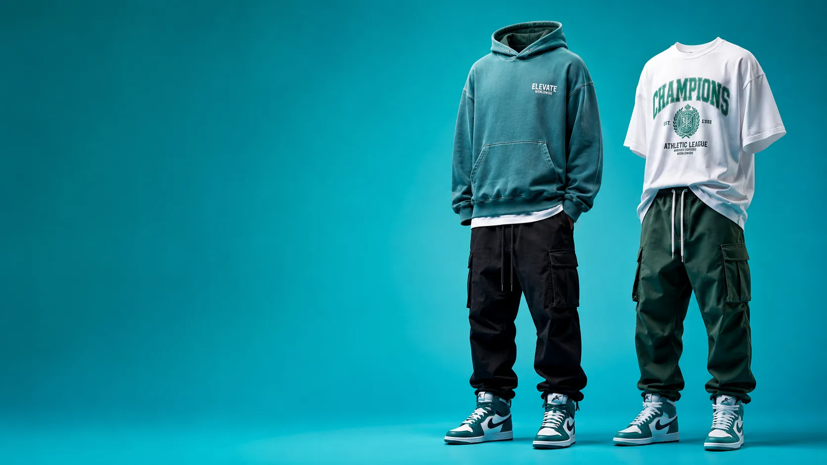 Oversized streetwear at Pelsunisexkloset