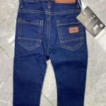 durable kids clothes Ghana Boys' Dark Wash Skinny Fit Jeans with Contrast Stitching Pelsunisexkloset Tema