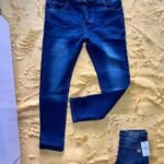 rainy season clothes care Ghana Men's Dark Indigo Slim-Fit Jeans Pelsunisexkloset Tema