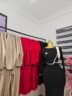 Women's Corporate Dress with Contrast Shoulder Bow in Black — Pels Unisex Kloset